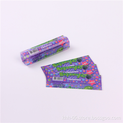 Customized printed plastic shrink wrap for battery
